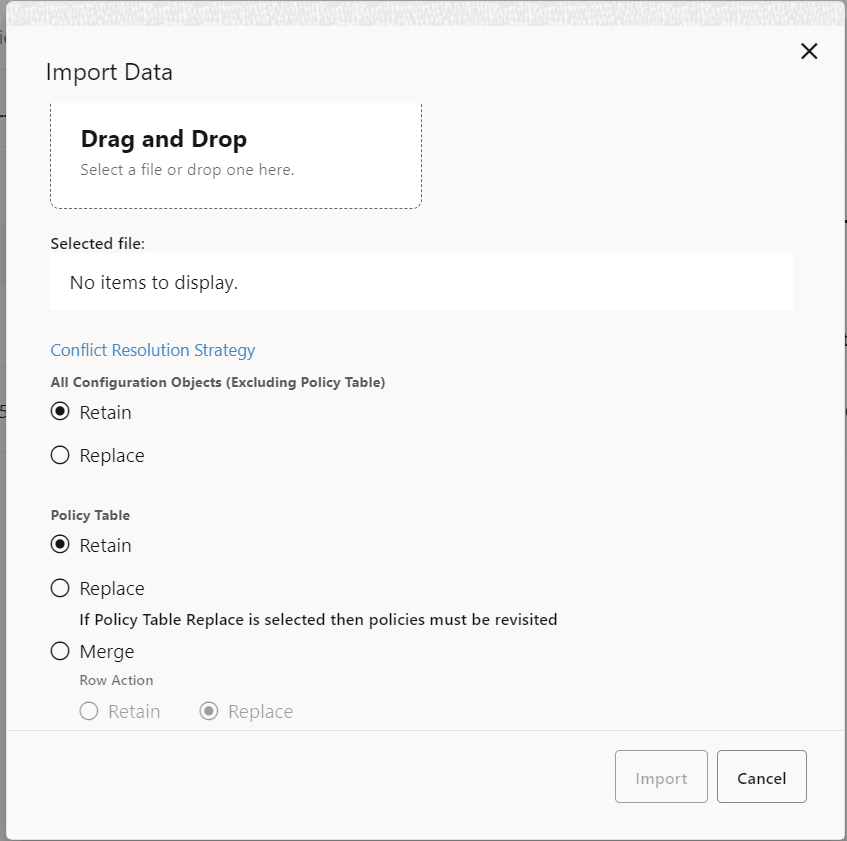 Import Data
