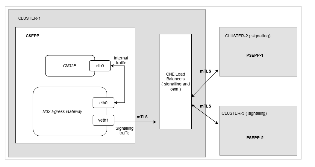 Egress Traffic Segregation