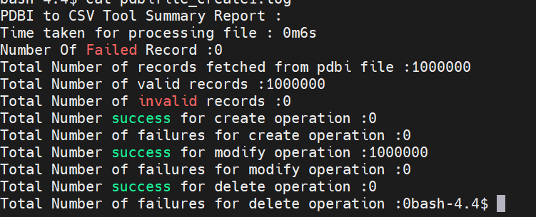 Processing PDBI file to CSV file