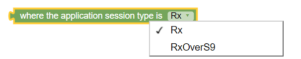 Blockly design for Application Session Type