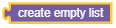 create empty list block