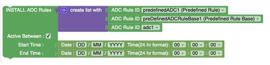 Install ADCRules For TimePeriod