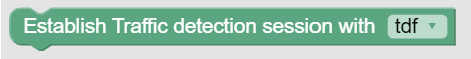 Establish Traffic Detection Session