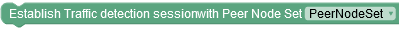 Traffic Detection for Peer Node Sets