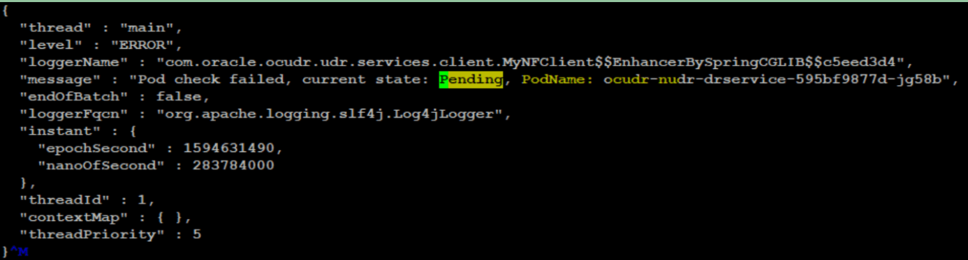 Helm Test in Pending State