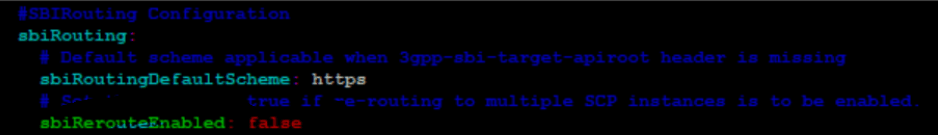 scpRerouteEnabled set to true