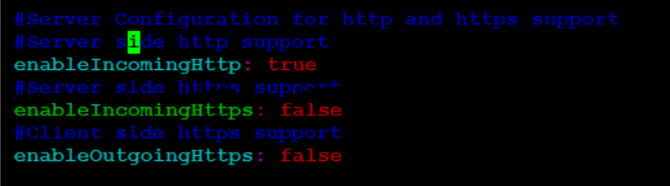 Configuration Info under Ingressgateway