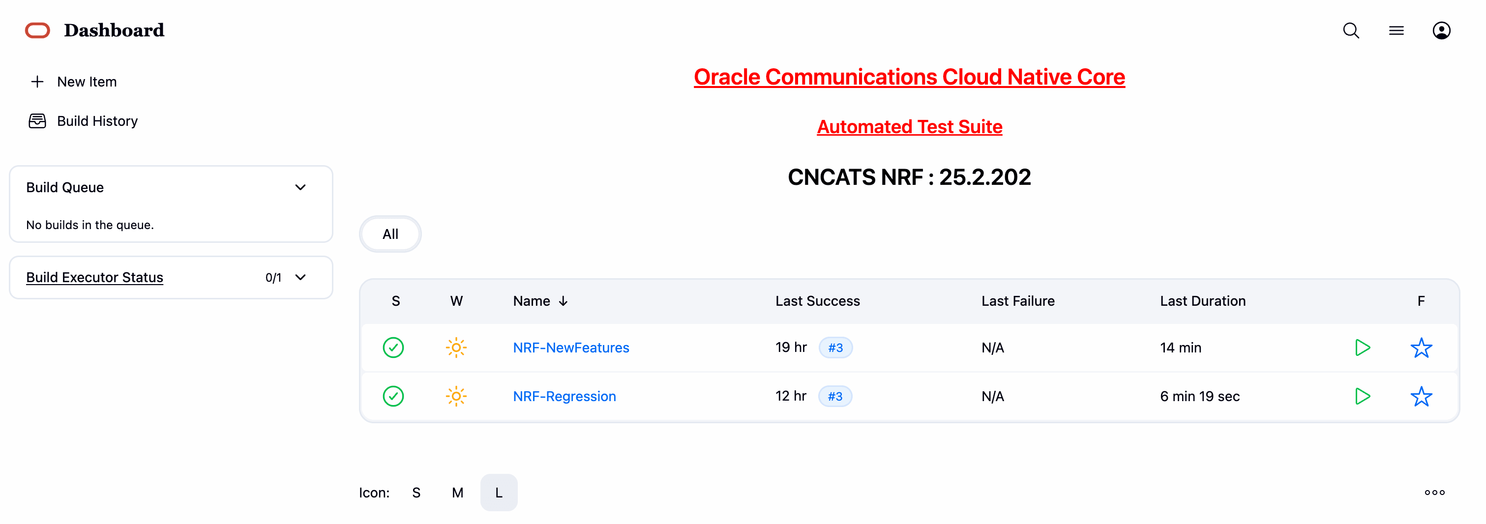 NRF Preconfigured Pipelines