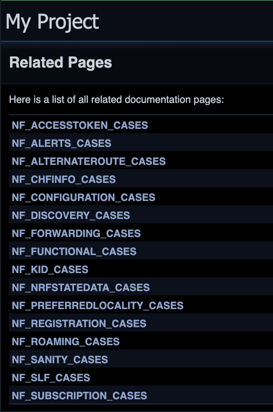 NRF-NewFeatures Documentation