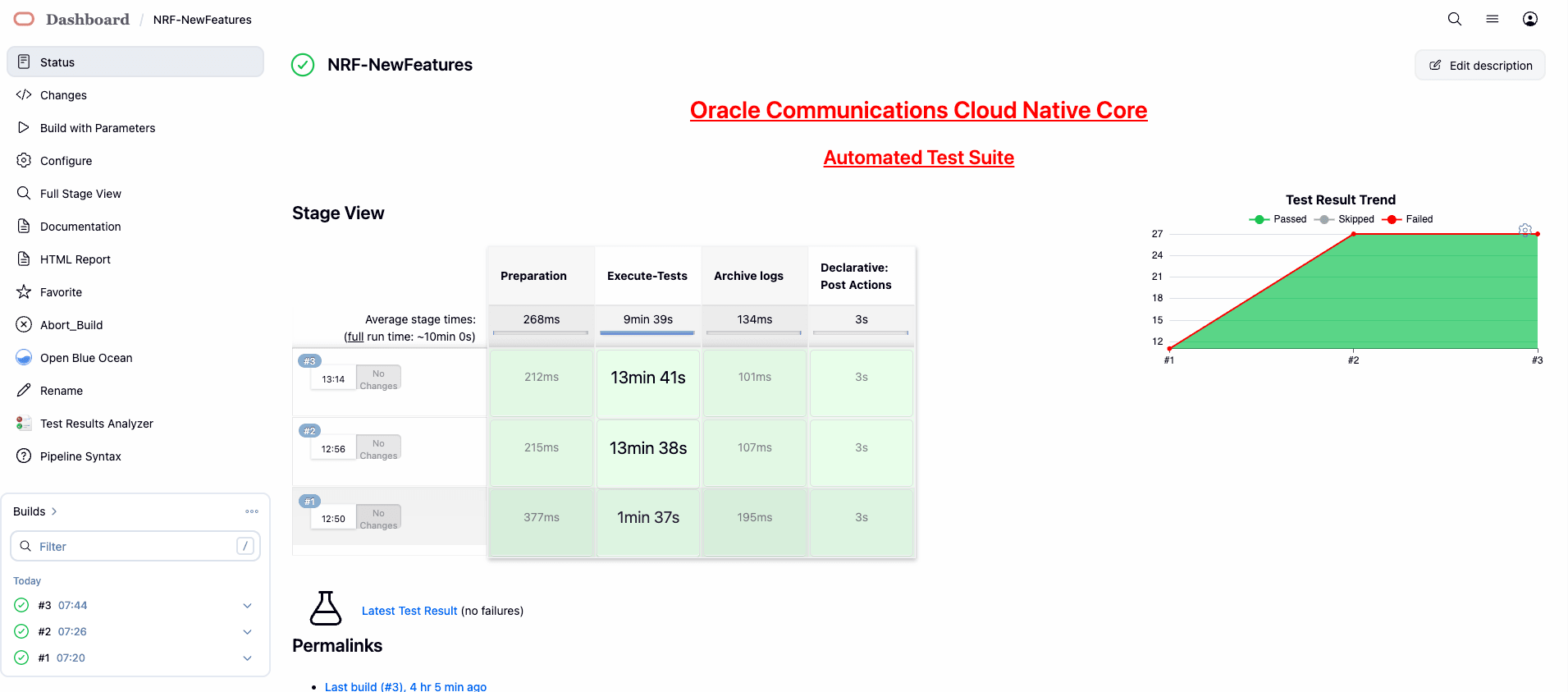Configuring NRF-New Features