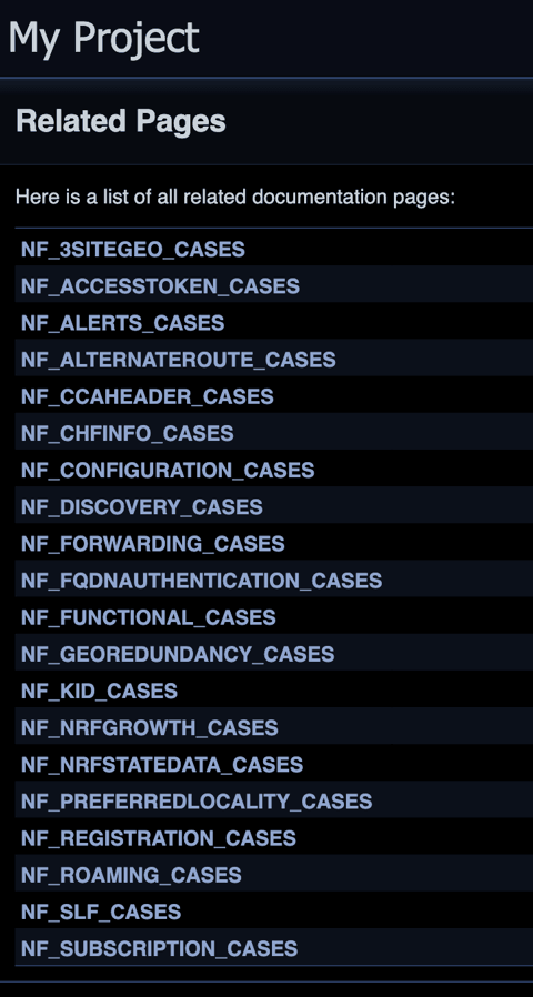 NRF-Regression Documentation