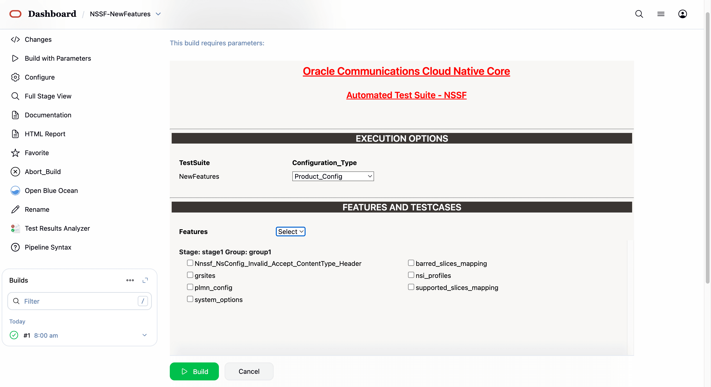 ATS Test Cases for NSSF-2