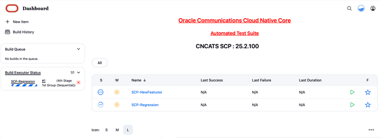 ATS SCP First Login Screen