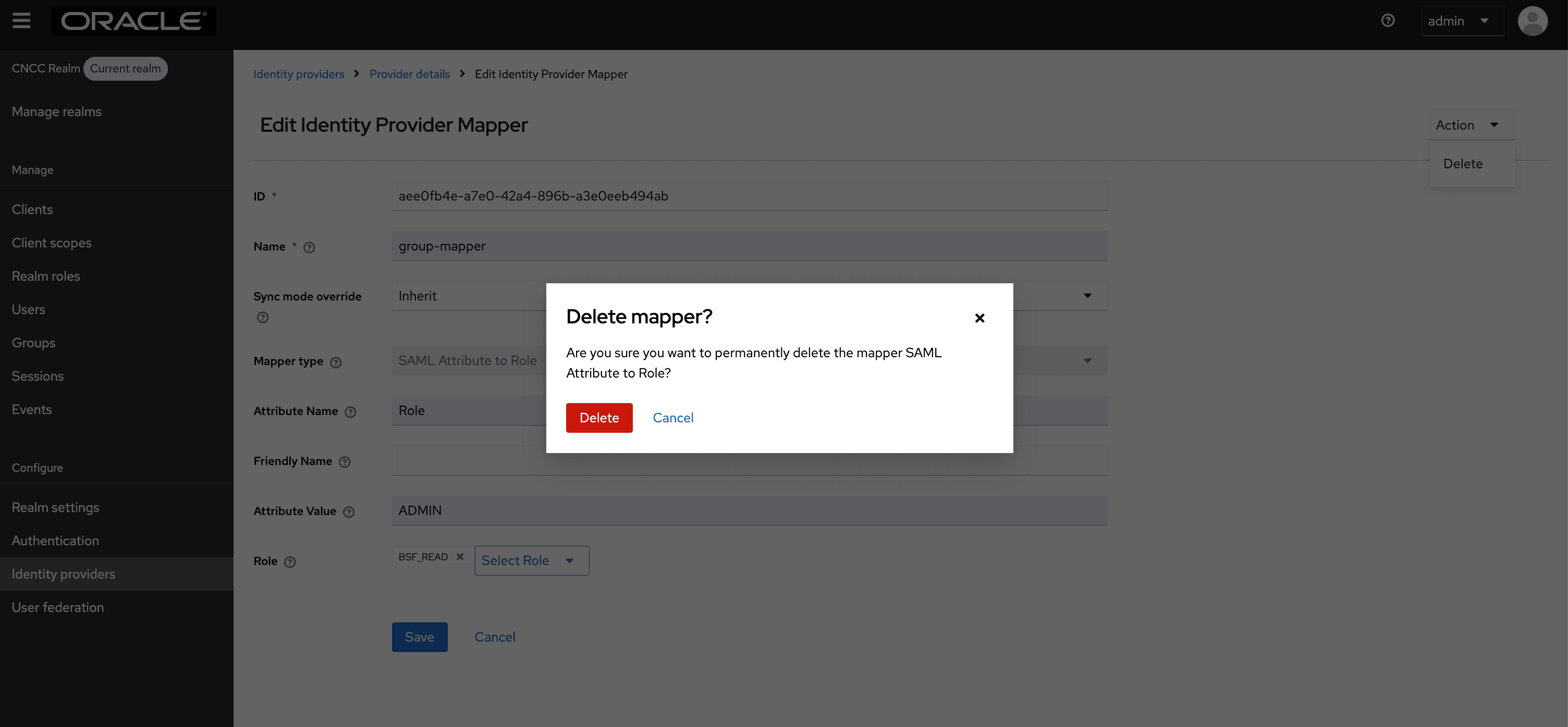 Delete Mapper