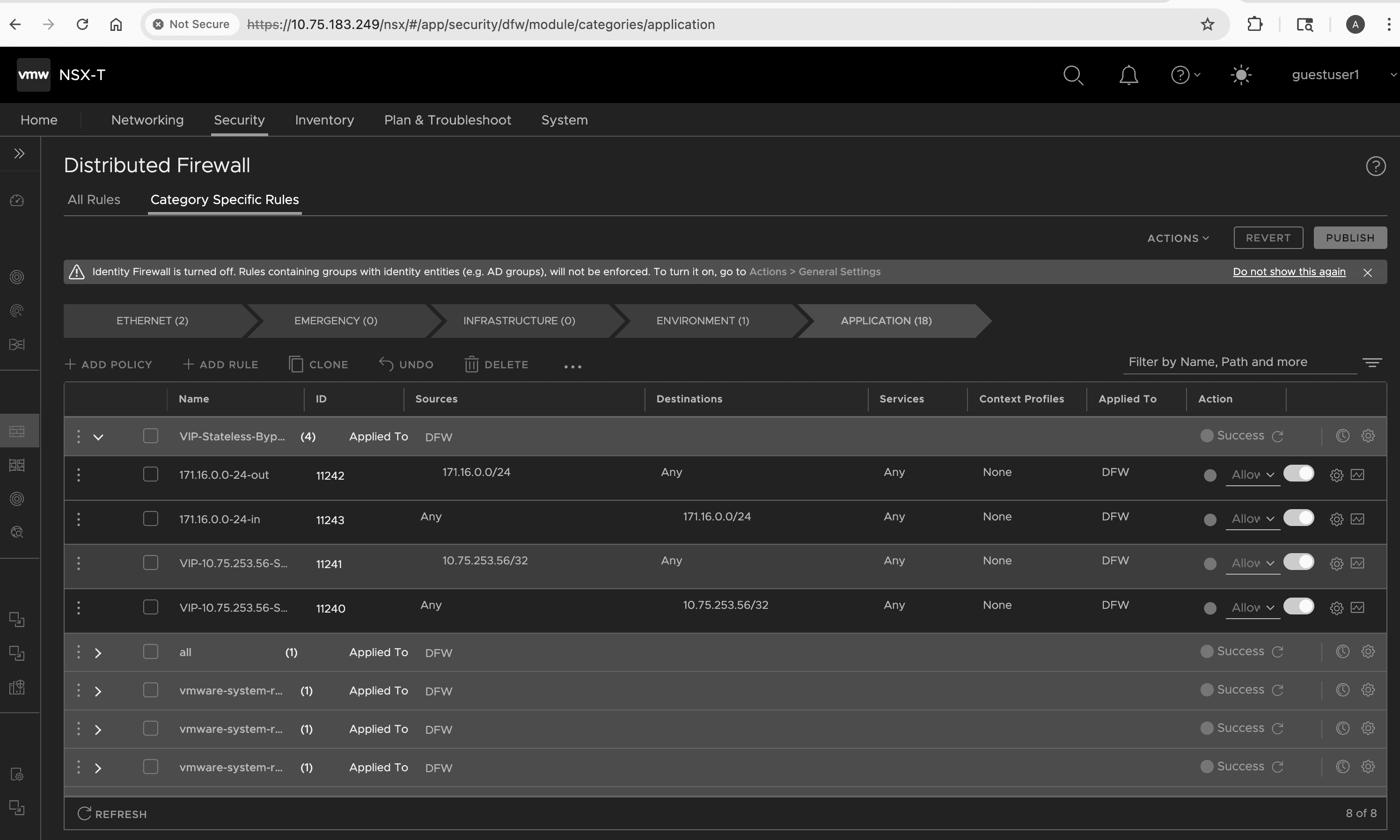 VIP-Stateless Bypass VIP-Stateless Bypass
