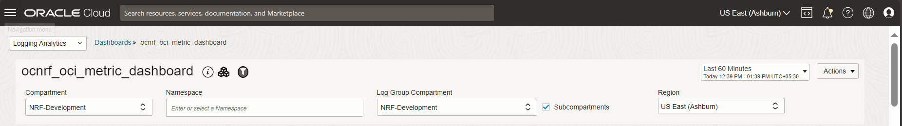 ocnrf_oci_metric_dashboard