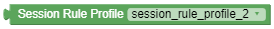 Session Rule Profile block