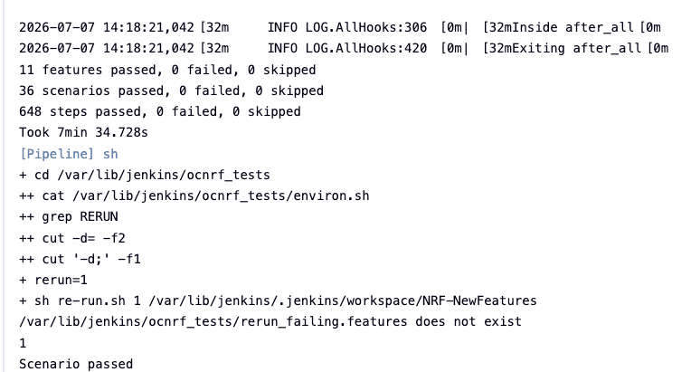 Test Cases Result-All NewFeatures
