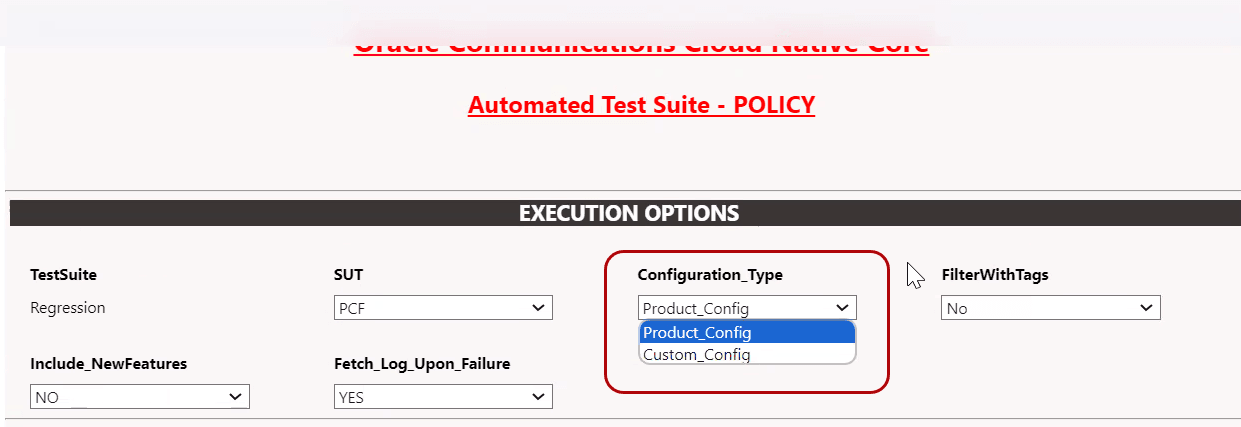 Custom Config Folder