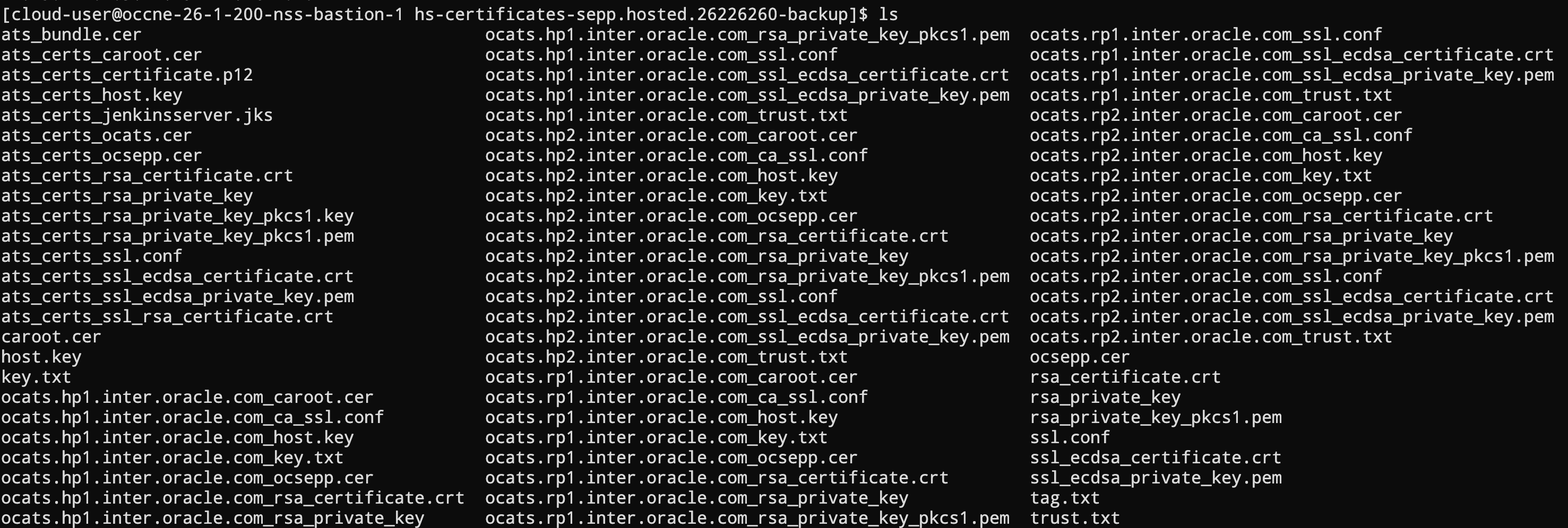 Hosted SEPP Multi FQDN files