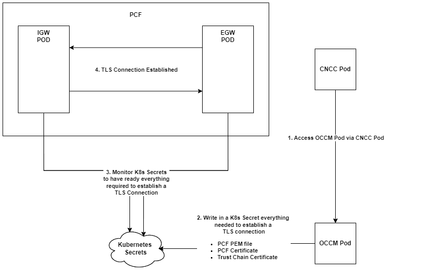 BSF Integration with OCCM