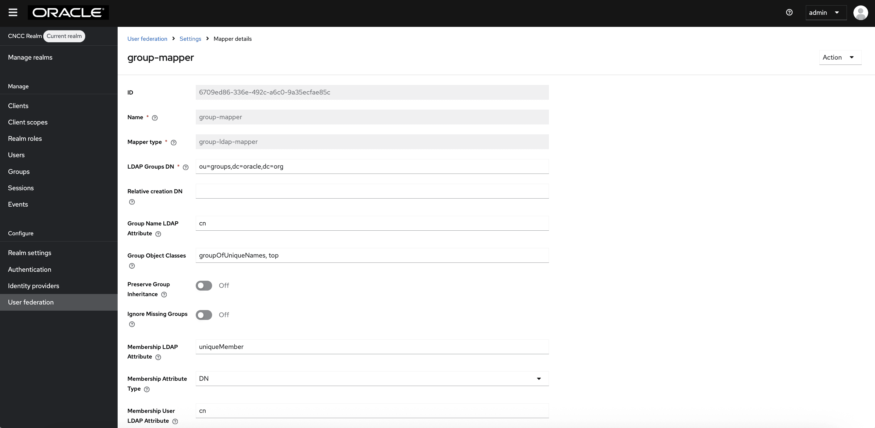 LDAP Mapper Filled Form LDAP Mapper Filled Form