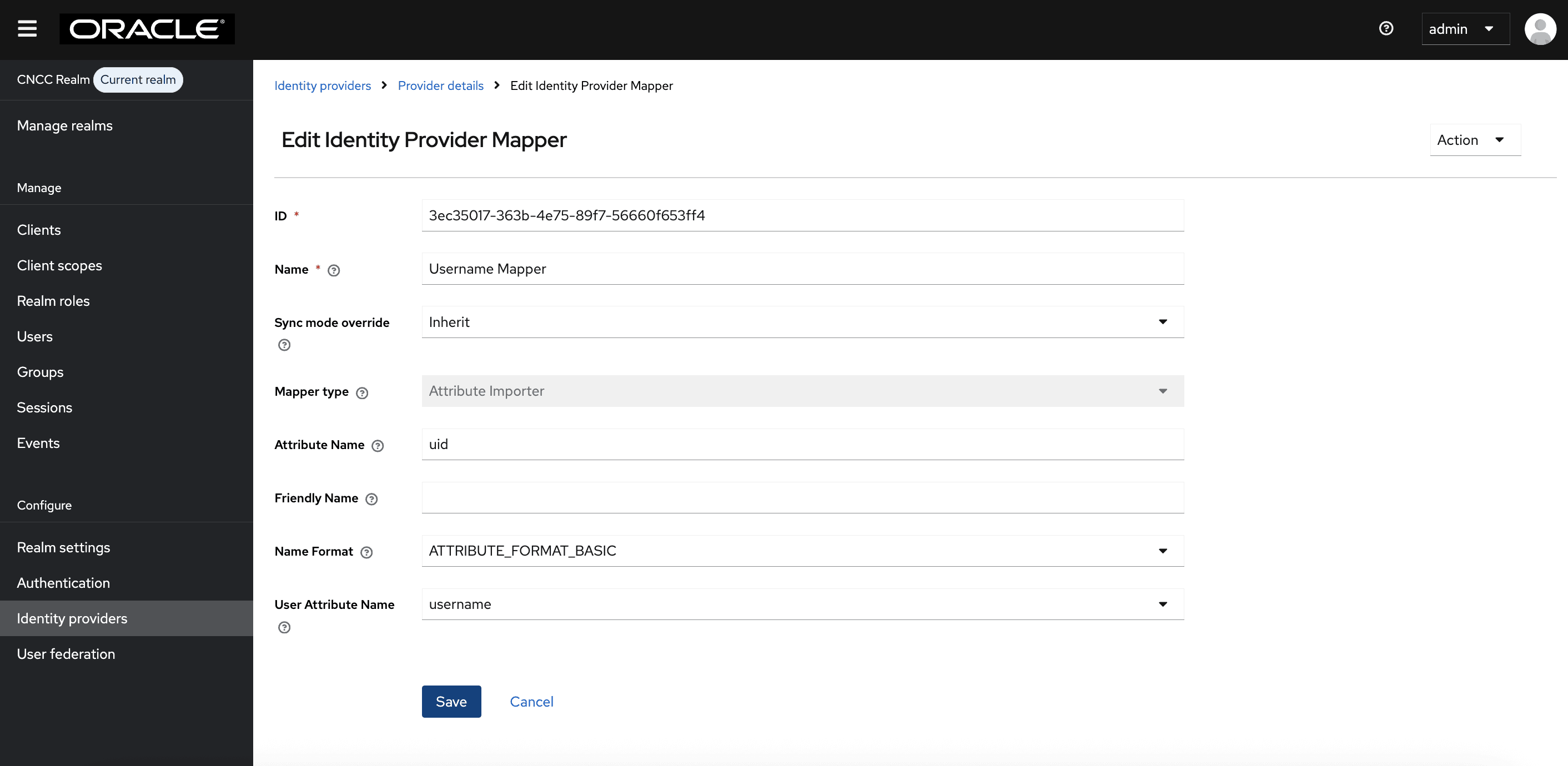 Mapper for Username Mapper for Username