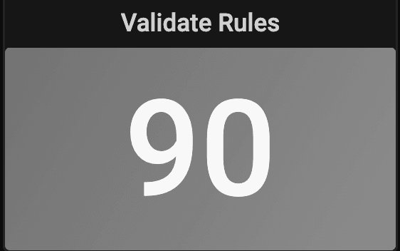 Validate Rules Validate Rules