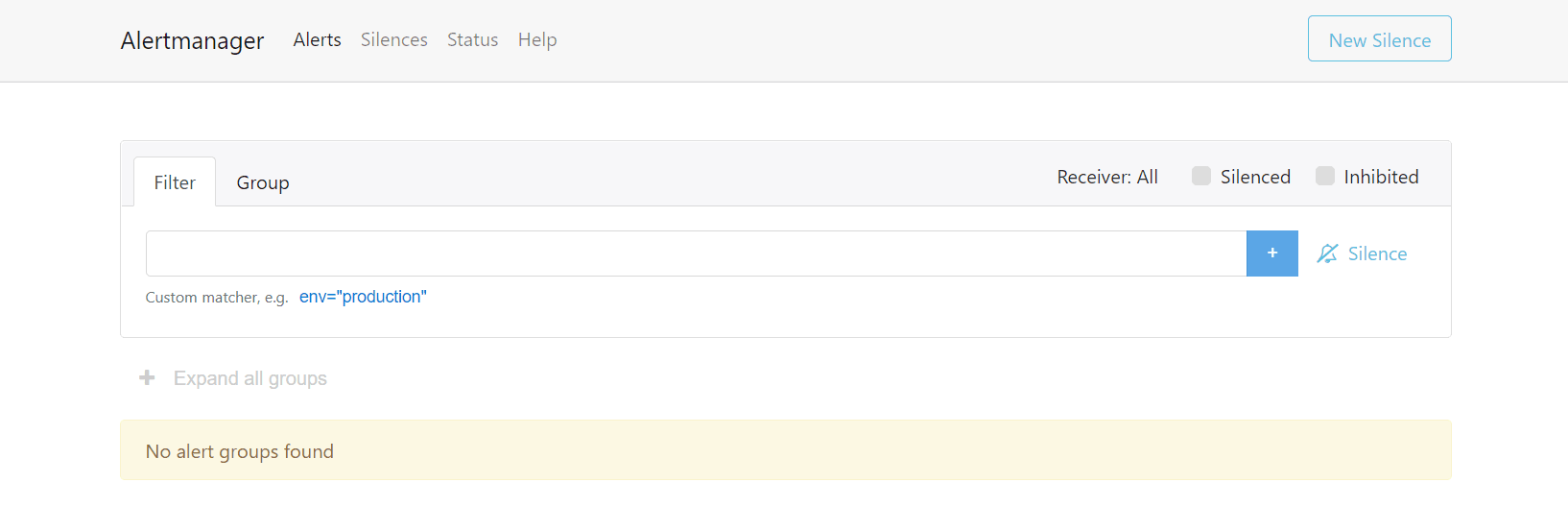 Alert Manager GUI