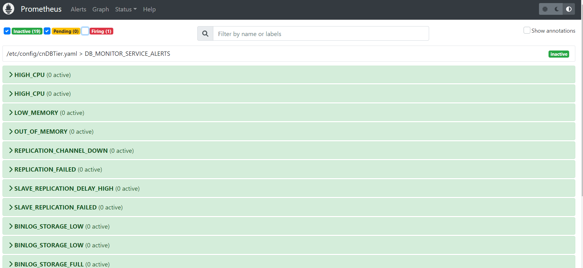 Prometheus GUI