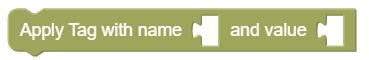 Apply Tag with name and value