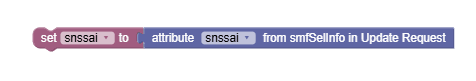 Example-Attribute from SMFSelInfo in Update Request