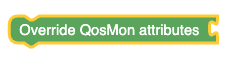 Override QosMon Attributes