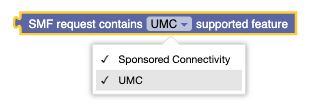SMF Request Contains Supported Feature