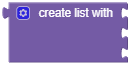 create list with block