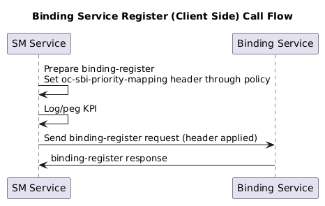 SM to Binding Register Request