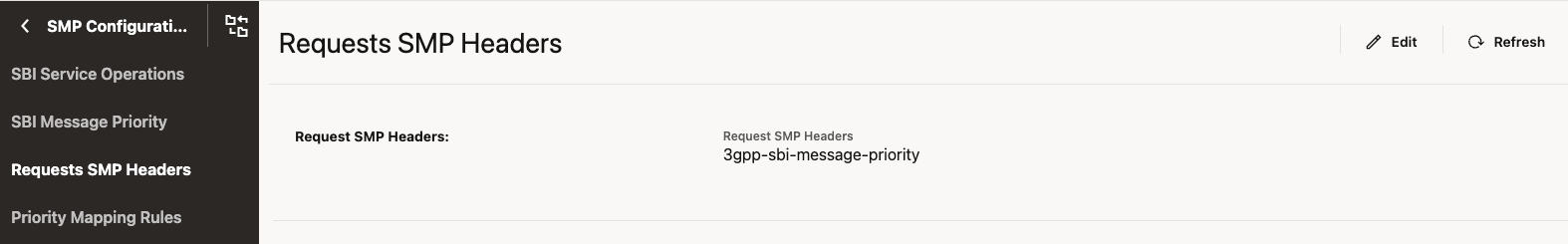 Request SMP Headers