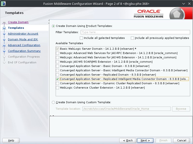 Replicated Media Gateway Service Domain