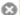 X icon to clear search criteria