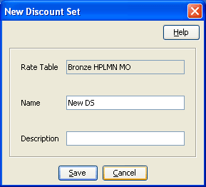 New Discount Set