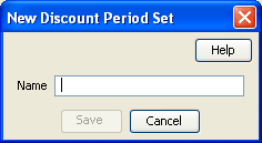 New Discount Period Set