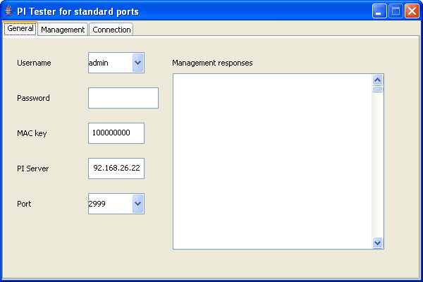 Select the username from the drop-down list and enter the password.