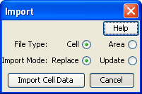 Import Screen