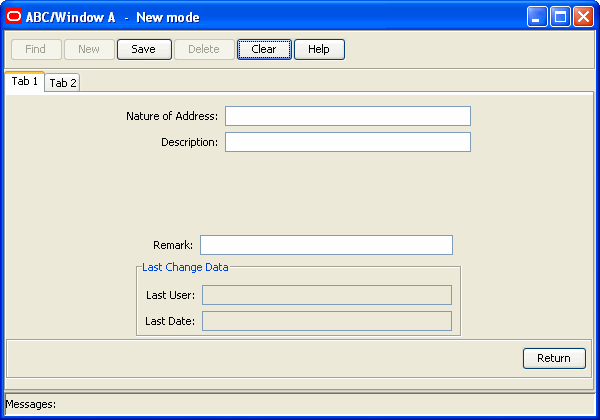 Creating Provisioning Screens