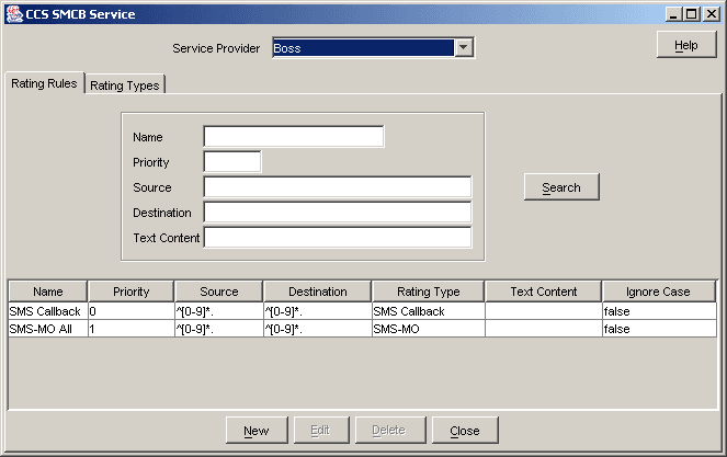 Accessing the CCS SMCB Service screen