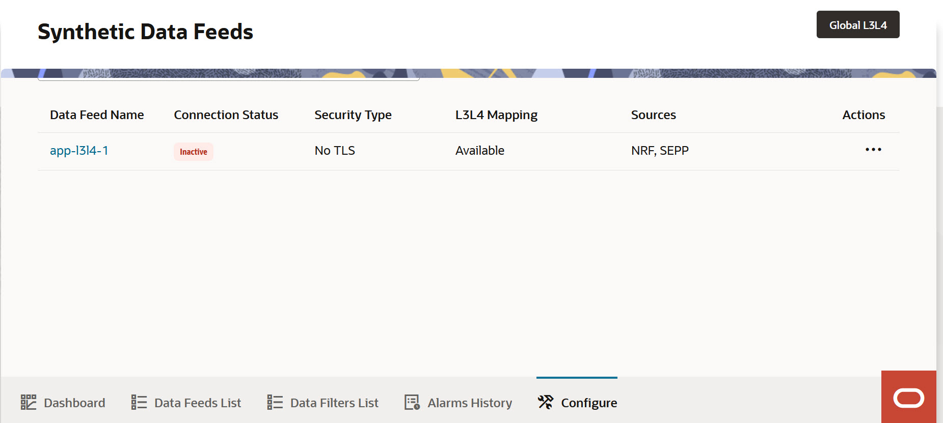 Configure page Configure page