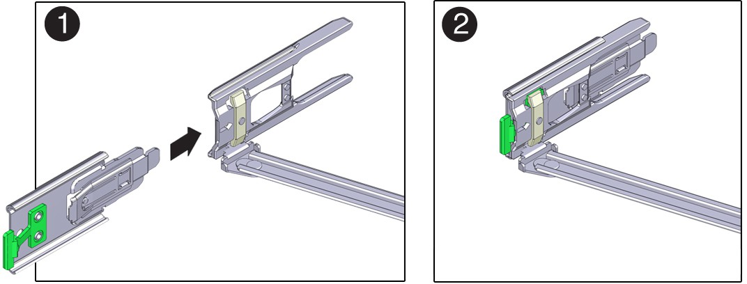 Preparing CMA Connector D by Removing Tape and Aligning the Latching Bracket