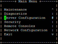 Server Configuration