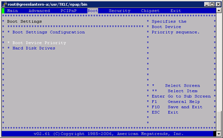 Boot Device Priority