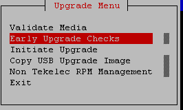 Early Upgrade Checks